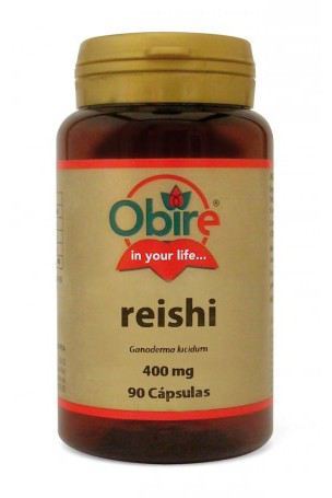 Obire Reishi Ganoderma Micelio 400 mg 90 C&aacute;psulas