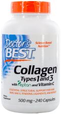 Collagen Types 1 & 3 With Peptan 500 mg 240 Cápsulas Collagen Types 1 & 3 With Peptan 500 mg 240 Cápsulas