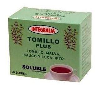 Integralia Tomillo Plus Soluble 20 Sobres