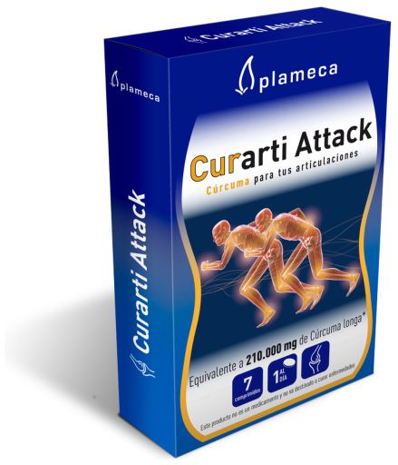 Plameca Curarti Attack 7 C&aacute;psulas