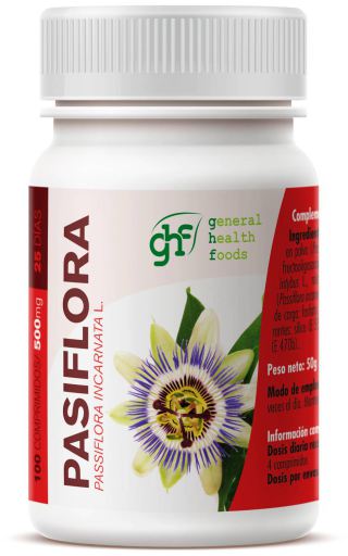GHF Passionflower 500mg 100 tablets