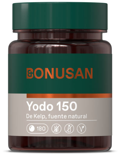 Yodo 150 mcg de Kelp 180 Tabletas