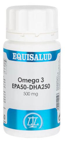 Equisalud Omega 3 Dha High Content Epa 50- Dha 250 500 mg 60 capsules