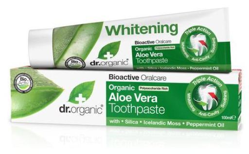 Dr. Organic Pasta de Dientes Aloe Vera 100 ml