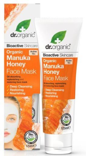 Dr. Organic Mascarilla Facial Miel de Manuka 125 ml