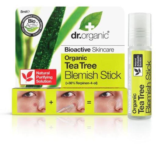 Dr. Organic Barra para Acn&eacute; &Aacute;rbol de T&eacute; Org&aacute;nico 8 ml