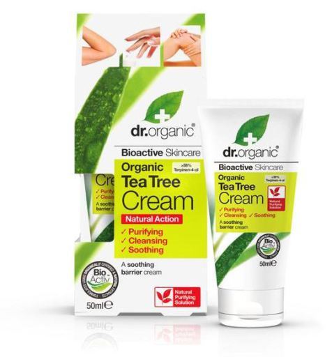 Dr. Organic Crema Antis&eacute;ptica &Aacute;rbol de T&eacute; 50 ml