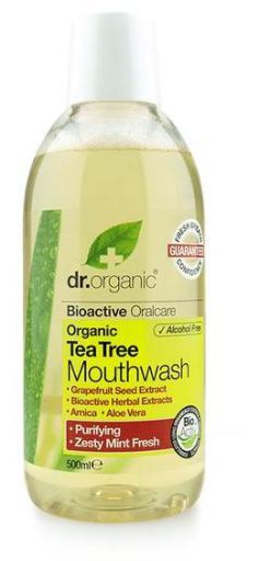 Dr. Organic Enjuague Bucal &Aacute;rbol de T&eacute; Org&aacute;nico 500 ml