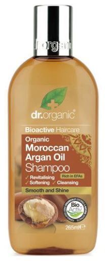 Dr. Organic Champ&uacute; de Aceite de Arg&aacute;n Marroqu&iacute; 265 ml