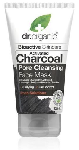 Dr. Organic Mascarilla Facial de Carb&oacute;n Activado 125 ml