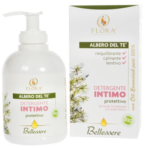Flora Gel &iacute;ntimo &Aacute;rbol del t&eacute;: reequilibrante, lenitivo 250 ml