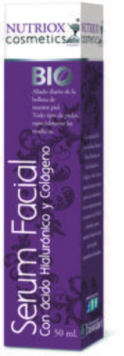 Nutri Ox Serum Facial Bio Ac. Hiaur&oacute;nico y Colageno Marino 50 ml