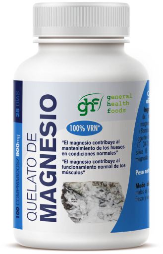 GHF Magnesium Chelate 800 mg 100 Tablets