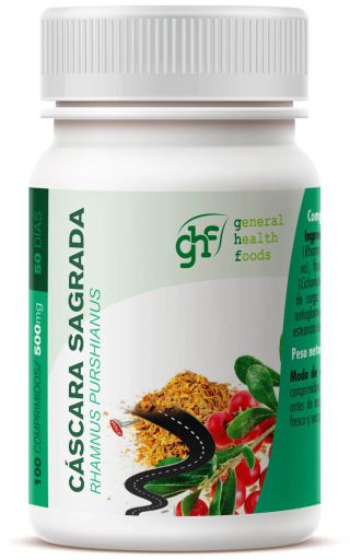 GHF Cascara Sagrada 500 mg 100 Comprimidos