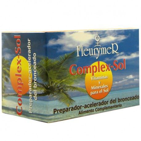 Fleurymer Complex Sol Vitaminas + minerales para el sol 60 C&aacute;psulas