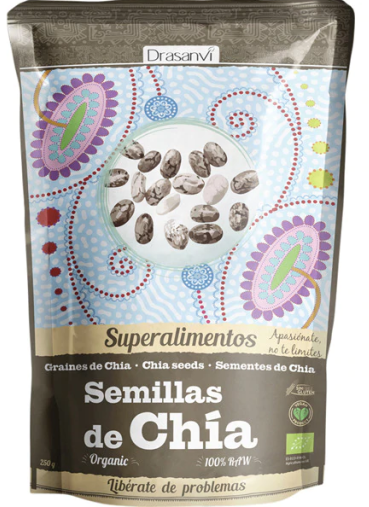Drasanvi Chia seeds bio Doypack 250 gr