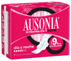 Ultrafina D&iacute;a y Noche Compresa con Alas 9 Unidades