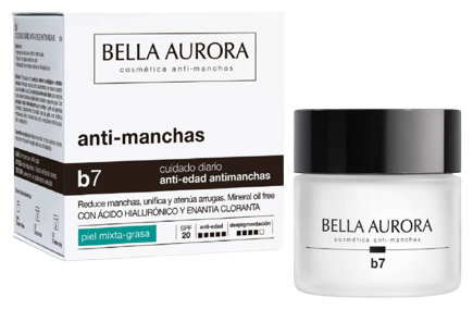 Bella Aurora B7 Anti-Aging and Anti-Spot Cream Combination Oily Skin SPF 20 50 ml