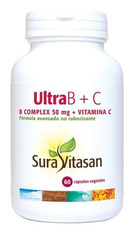 Ultra B Complex + C 60 C&aacute;psulas vegetales