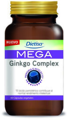 Dietisa Mega Ginkgo Complex 60 C&aacute;psulas