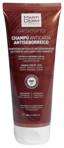 Martiderm Hair System Anti-seborrheic Anti-Hair Loss Shampoo 200 ml