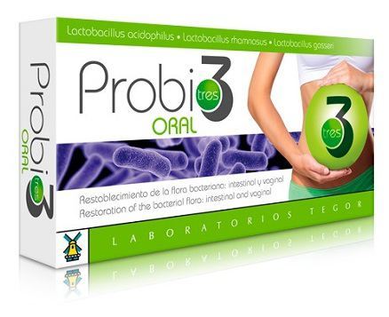 Laboratorios Tegor Probiotres 40 C&aacute;psulas
