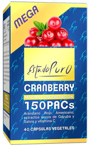 Cranberry Mega 150 40 Capsulas Vegetales