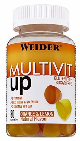 Weider Energy Boost Gummies Multivit 80 Gummies