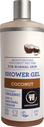 Urtekram Organic Coconut Shower Gel 500 ml