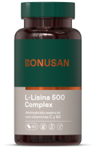 L-Lisina Comprimidos 500 mg 60 C&aacute;psulas