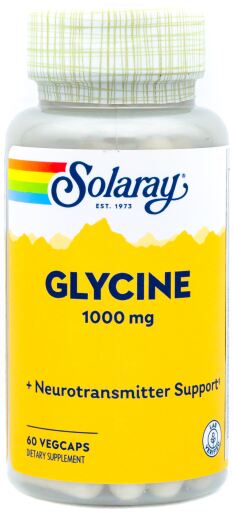 Solaray Glycine 1000 mg 60 C&aacute;psulas Vegetales