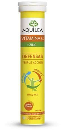 Aquilea Vitamina C + Zinc 14 Comprimidos