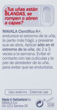 Cient&iacute;fico K+ Endurecedor de U&ntilde;as 5 ml
