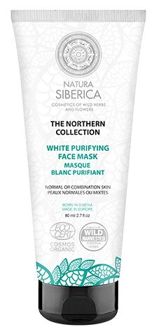 Natura Siberica Northern Collection Mascarilla Facial Blanca 120 ml