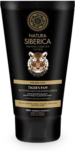 Natura Siberica For Men Only Exfoliante Facial Revitalizante Pata de Tigre 150 ml