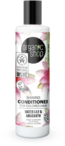 Organic Shop Shine Balm for Colored Hair Nen&uacute;far and Amaranth 280 ml