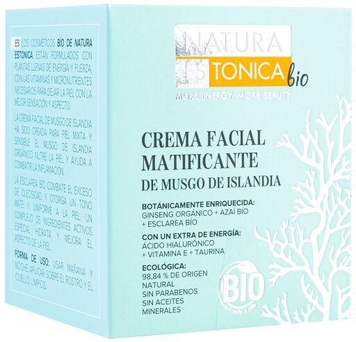 Natura Est&oacute;nica Iceland Moss Mattifying Facial Cream 50 ml