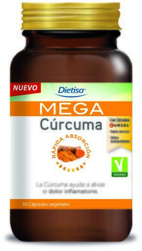 Dietisa Mega Turmeric 50 Capsules