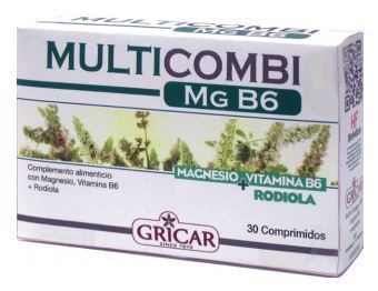 Gricar Multicombi Mg B6 30 Comprimidos