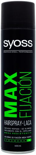Laca Max Fijaci&oacute;n 400 ml