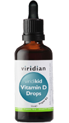 Viridian Viridikid Vitamin D3 Vegan 400 iu drops 30 ml