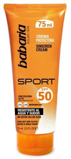 Babaria Crema Facial Solar Sport SPF50 75 ml