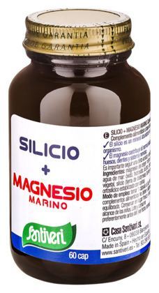 Santiveri Silicio + Magnesio Marino 60 C&aacute;psulas