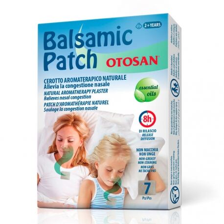 Santiveri Otosan Parche Bals&aacute;mico Natural 7 Sobres