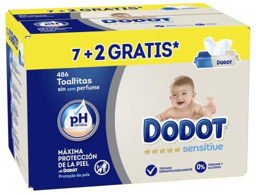 Sensitive Toallitas Beb&eacute; 486 uds