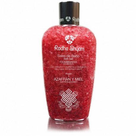 Radhe Shyam Saffron-Honey Bath Salts 250 ml