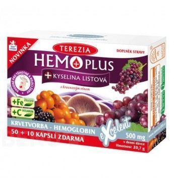 Terezia Hemo Plus +Acido F&oacute;lico 60 Comp