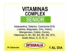 Integralia Vitamina Complex Senior 30 C&aacute;psulas