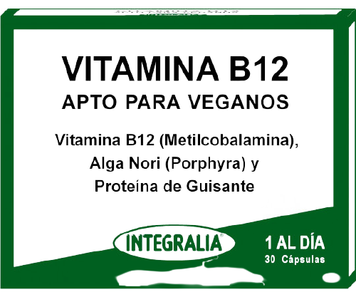 Integralia Vitamin B12 Vegan 30 Capsules