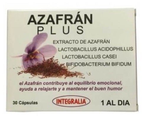 Azafr&aacute;n Plus 30 C&aacute;psulas
